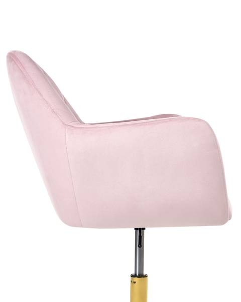 Bürostuhl LELORIA Gold - Pink