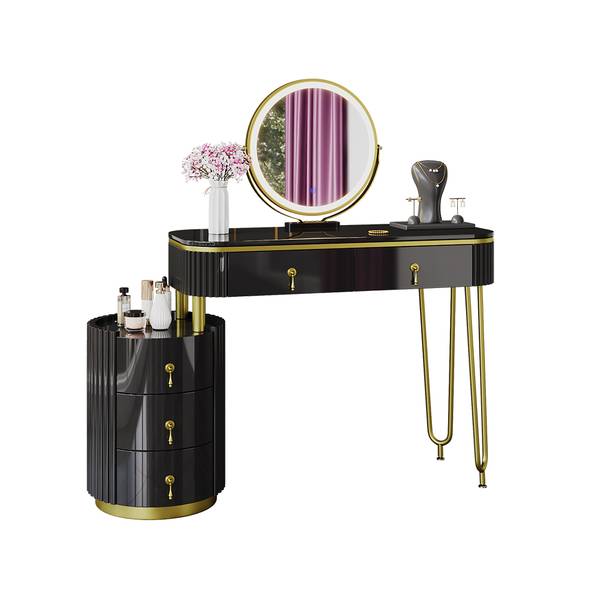 Coiffeuse Charlène 40630 Noir