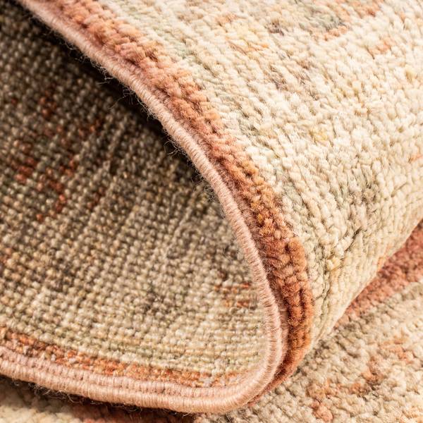 Handgeknüpft Kurzflorteppiche Rot - Wolle - 60 x 1 x 91 cm