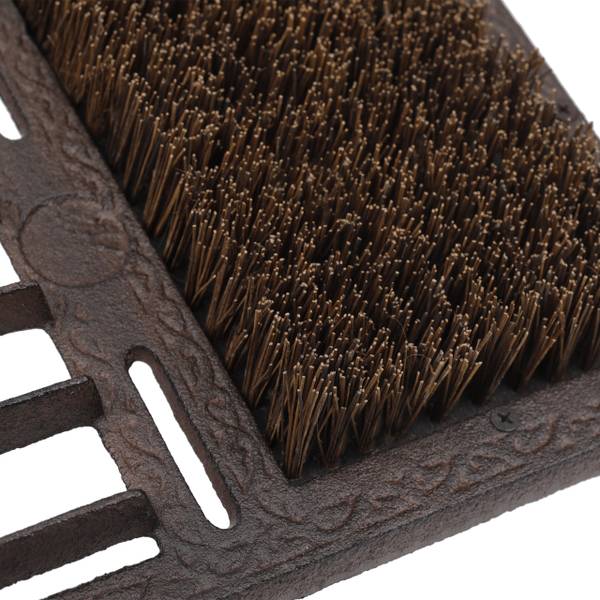 Schuhabstreifer Gusseisen Braun - Gusseisen - 34 x 12 x 23 cm