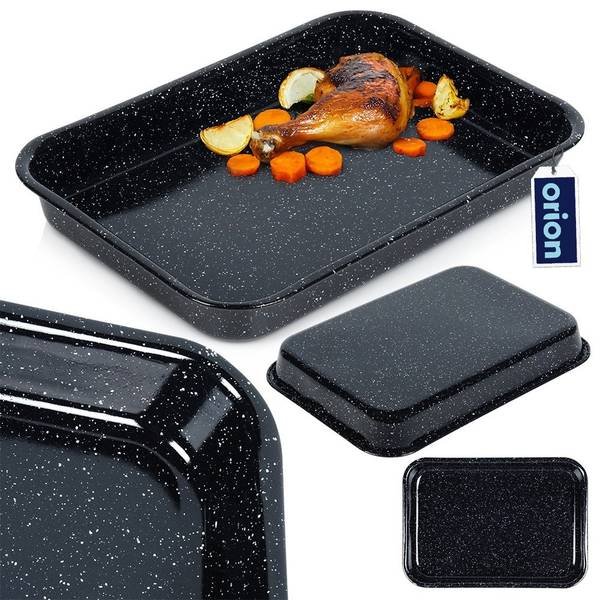 Ofenform 123751 Schwarz - Stahl - 24 x 5 x 34 cm