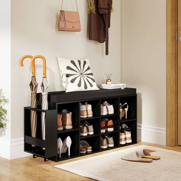 Schuhbank VH35386 Schwarz