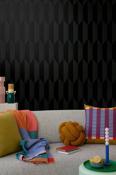 Vliestapete 790868-GU Schwarz - Kunststoff - 53 x 1 x 1005 cm