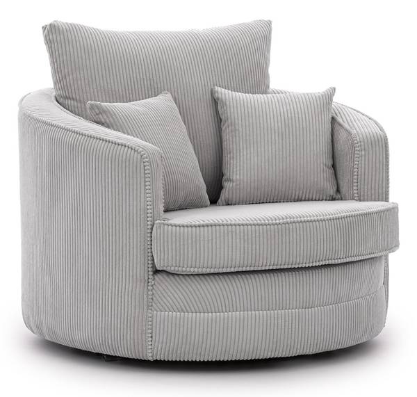 Draaistoel Ted II lichtgrijs