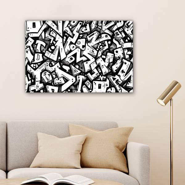 LEINWANDBILD Muster 90 x 60 cm