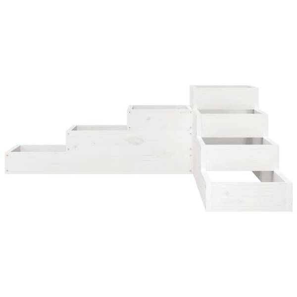 Pflanzentreppe 3029049 Kiefer Weiß Dekor - Pinie Weiß Dekor - 104 x 106 cm