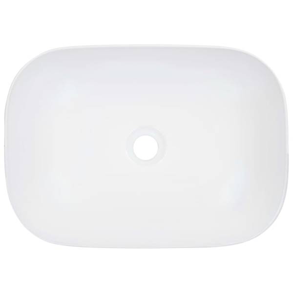 Becken 296985 Weiß - Keramik - 32 x 13 x 45 cm