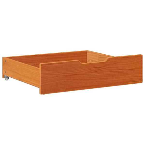 Bedlade 3042218 Set van 2 reebruin - Breedte: 75 cm
