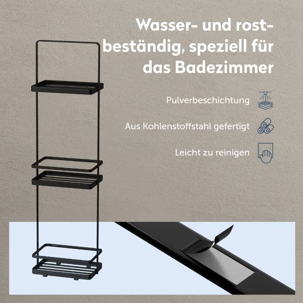 Bad-Standregale Reglo-02 Schwarz