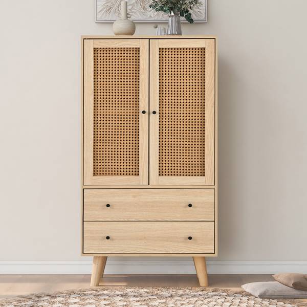 Highboard O3139 Braun - Holzwerkstoff - 60 x 120 x 40 cm