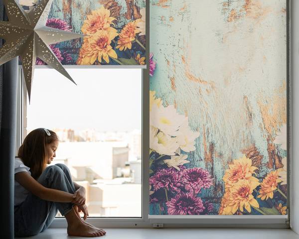 Innenrollo CYANANTH 60 x 140 cm