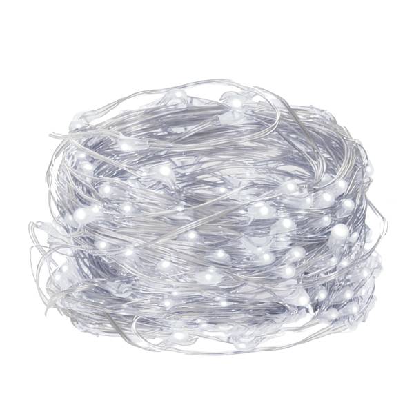 Lichterkette CL0309 Weiß - Kunststoff - 1 x 1 x 3300 cm