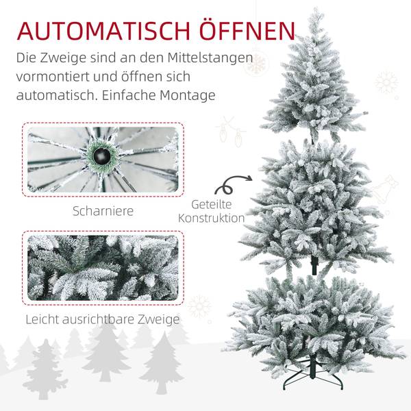 Kerstboom 830-891V00GN groen - kunststof - 110 x 180 x 110 cm
