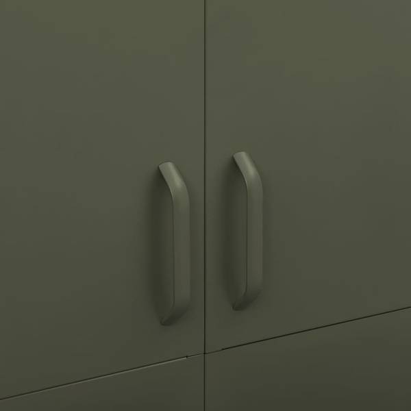 Kleiderschrank 3007017 Dunkelgrün - Grün