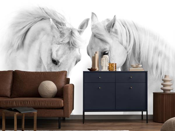 Fototapete Pferde Natur Tiere 250 x 175 x 175 cm
