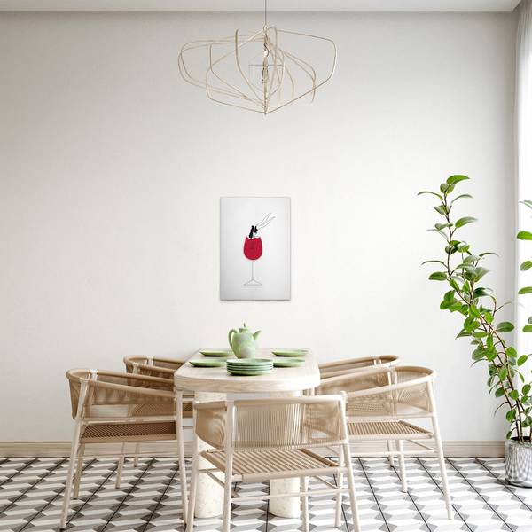 Leinwandbild Wine Love  1 40 x 60 cm