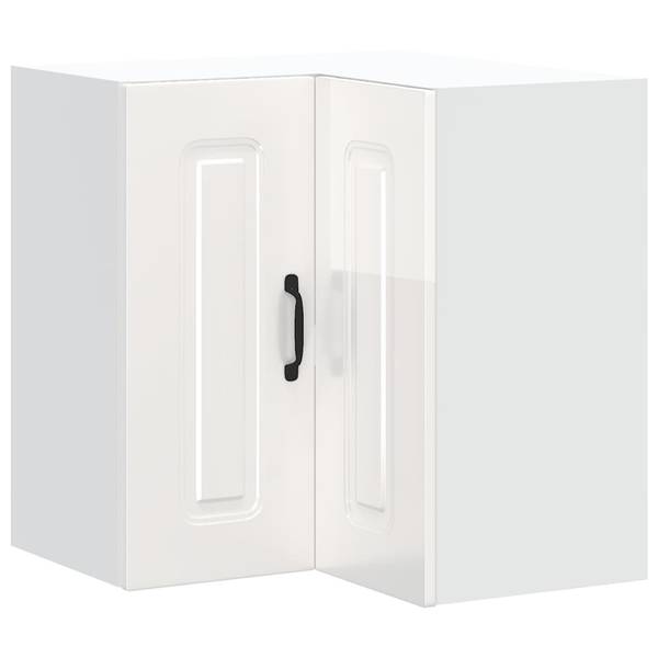 Küchen-Eckhängeschrank XT8276 Weiß - 57 x 60 x 57 cm