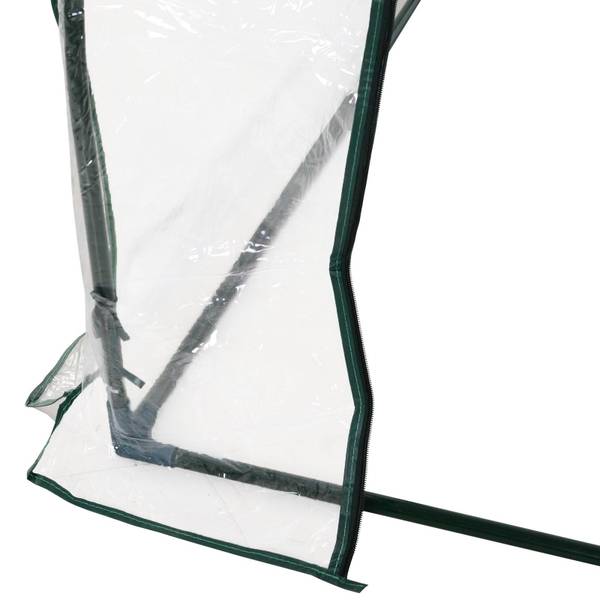 Gewächshaus CO215 Kunststoff - 100 x 80 x 250 cm