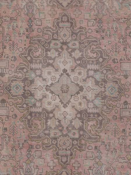 Kurzflorteppich Abstract Grau - Naturfaser - 194 x 1 x 278 cm