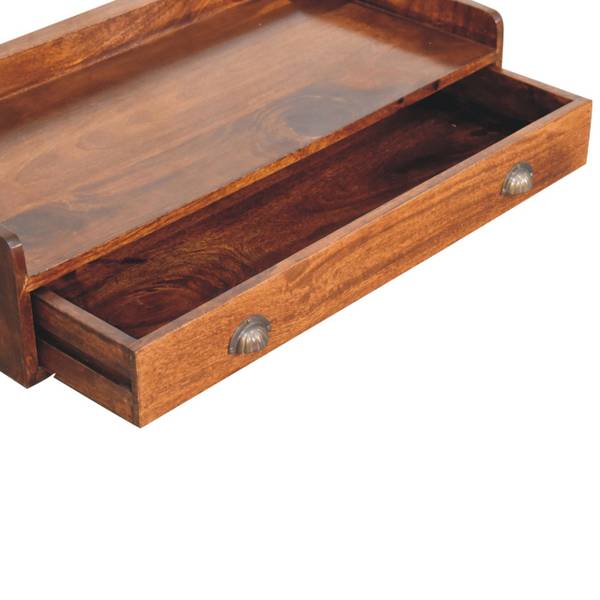 Konsole Belmont Braun - Mango - 80 x 18 x 40 cm