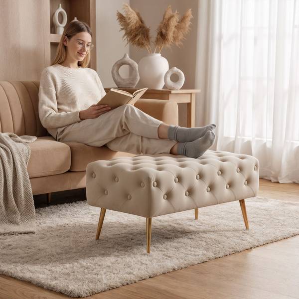 Polsterbank MADRID Beige