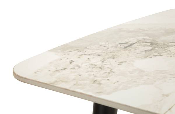 Eettafel Josh metaal - 138 x 76 x 138 cm