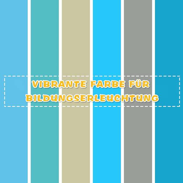 Kinder Stuhlkissen mit Griff (6er Set) Blau - Kunstleder - 38 x 8 x 38 cm