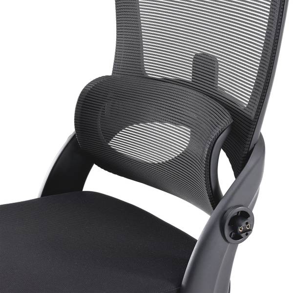 Bürostuhl MC102C-M101 Schwarz - Netzstoff - 69 x 126 x 65 cm
