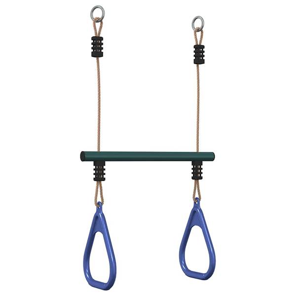 Trapezstange 4009276 Blau - Grün - Polyethylen - 1 x 67 x 40 cm