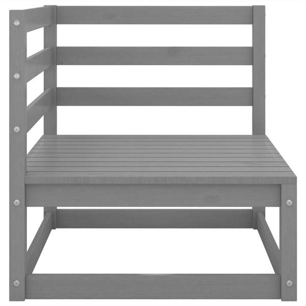 Gartenmöbel-Set 3009843-1 (9-teilig) Grau