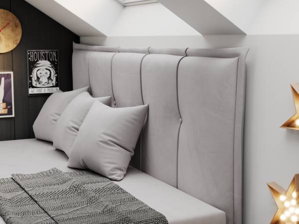 Kinderbett BANCO Hellgrau