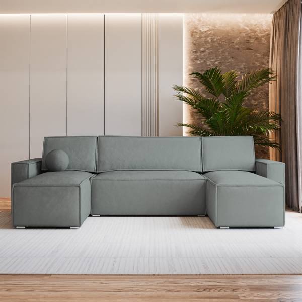 Ecksofa PESANO M Grau