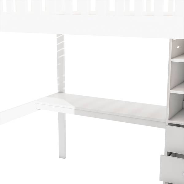 Hochbett WoodyBuchLucy Ⅱ Breite: 145 cm