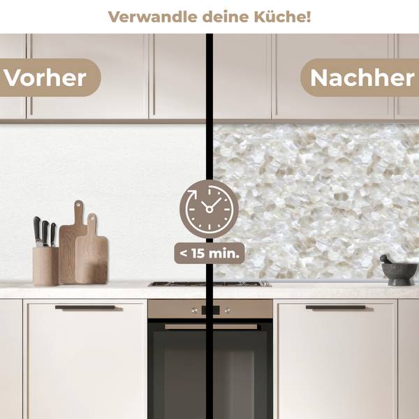 KÜCHENRÜCKWAND Wischen 500 x 60 cm