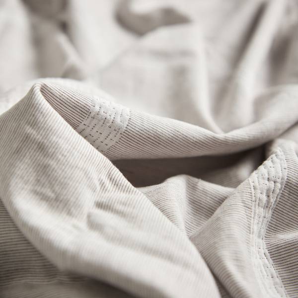 Duvetanzug Louis Weiß - Textil - 240 x 1 x 240 cm