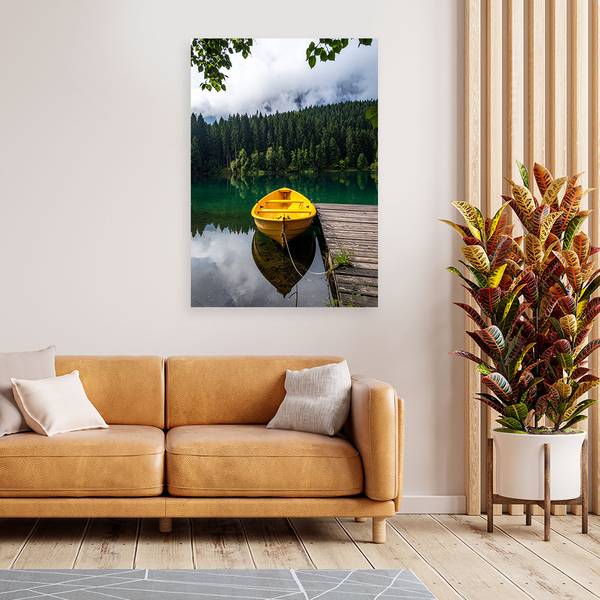 Wandbild See 70 x 100 cm