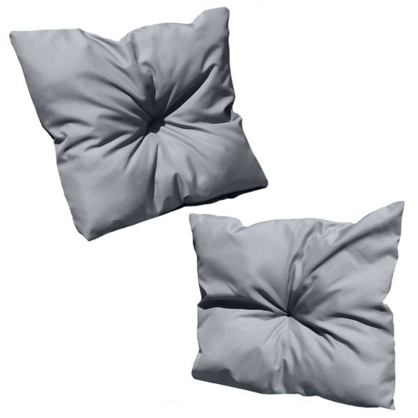 Bankauflage Slon Grau - Breite: 100 cm