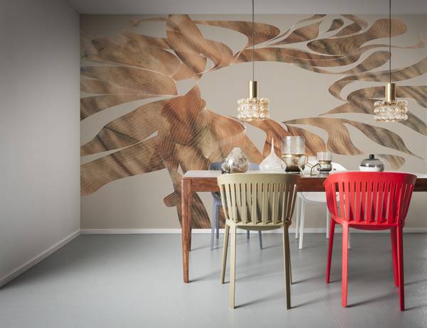 Fototapete 611952 Beige - Papier - 400 x 250 x 250 cm