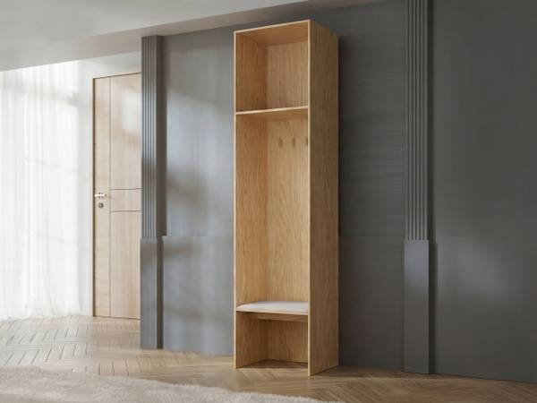 Garderobe-Set Soreno 2 2-teilig Beige - Eiche