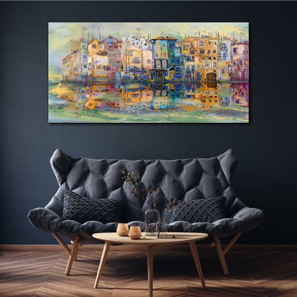 Wandbild Wasserstadt 00018739 140 x 70 cm