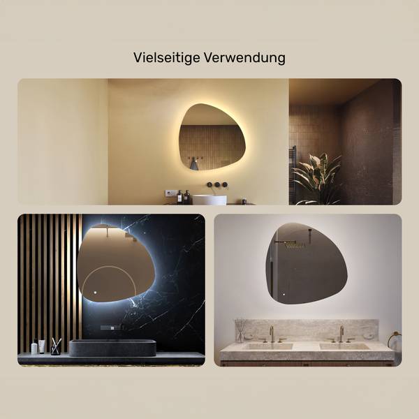 Badspiegel MAG123 74 x 74 cm