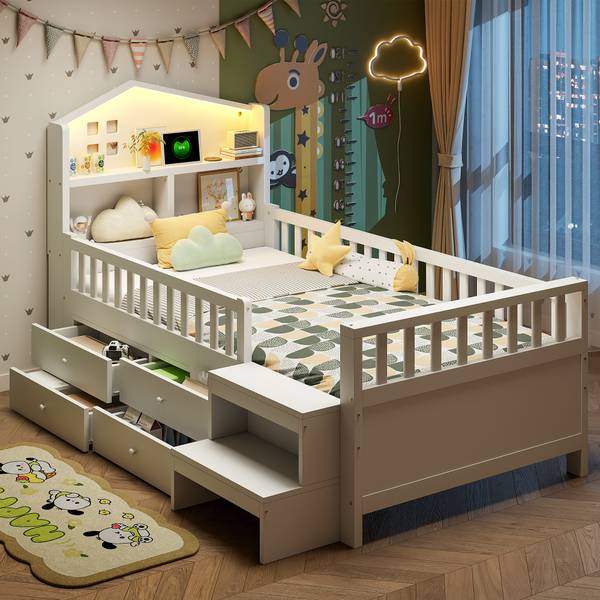 Lit enfant Phoebus Ⅶ Blanc