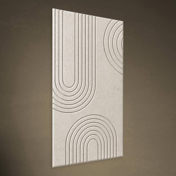 Akustikpaneel MILENA Beige - Textil - 30 x 60 x 1 cm