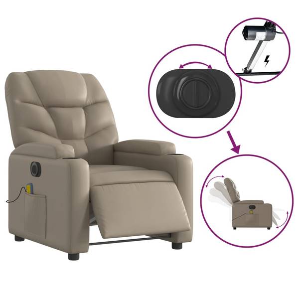 Massagesessel 3032274-2 Braun - Kaffeebraun