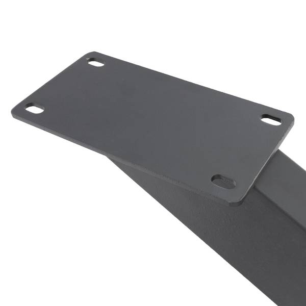 Tischbeine X-Design 85x71x85cm anthrazit Grau - Samt - 85 x 71 x 85 cm