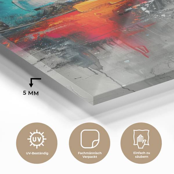 ACRYLGLASBILD Moderne 60 x 90 cm