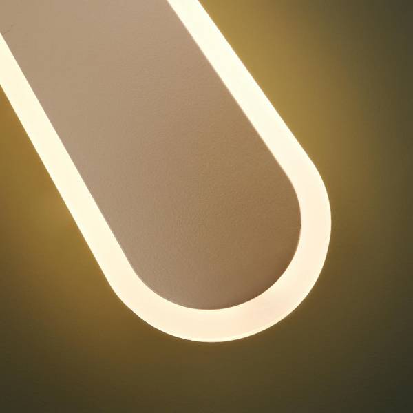 Wandleuchte Delia Gold - Metall - 8 x 30 x 5 cm