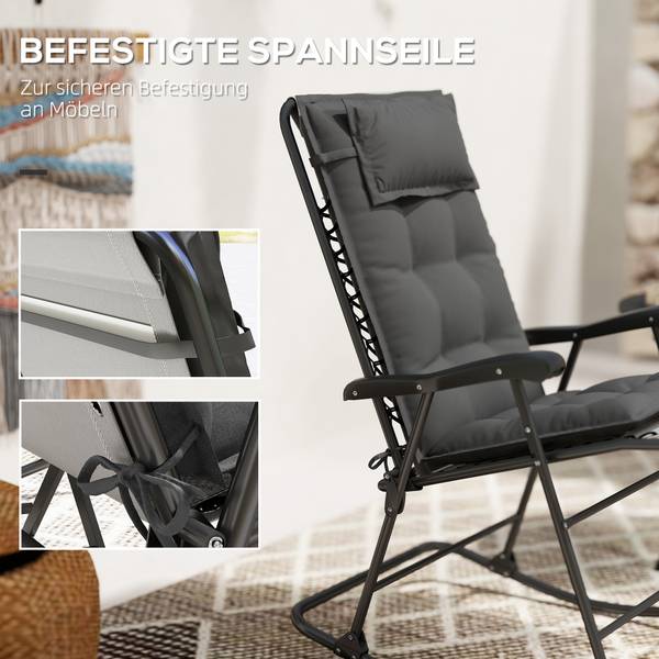 Liegenauflage 2er Set 84G-612V00CG Dunkelgrau