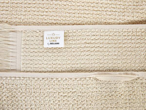 Handtuch ATIU 2-tlg Beige - 150 x 100 cm