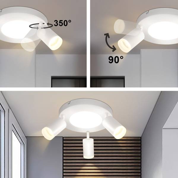 Deckenlampe Xylono Weiß